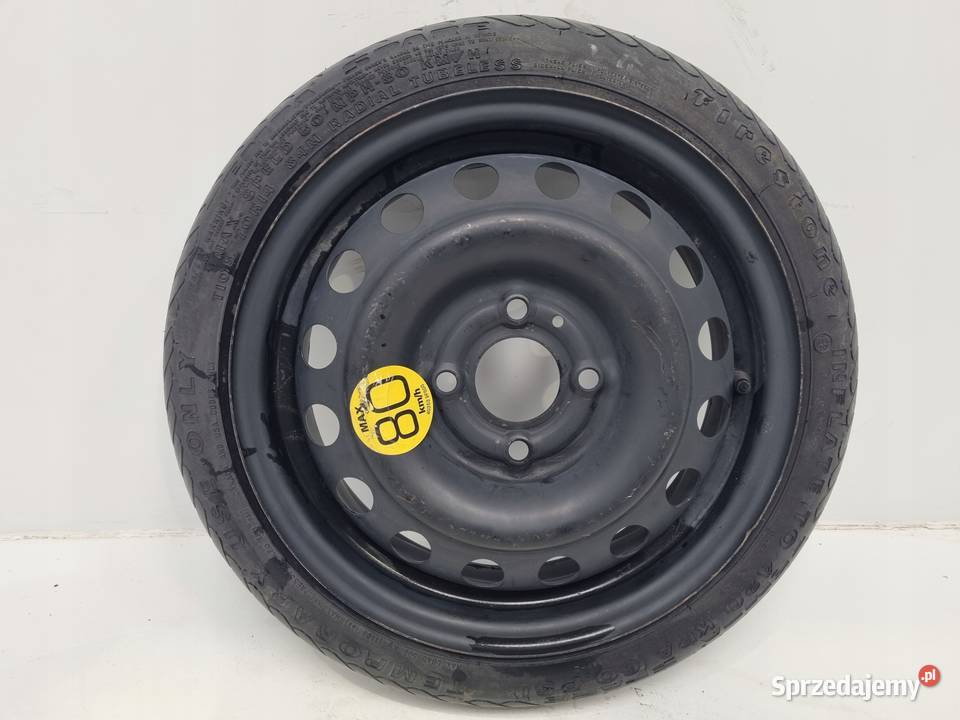 KOŁO DOJAZDOWE ZAPASOWE Nissan Micra K12 Note Chełm