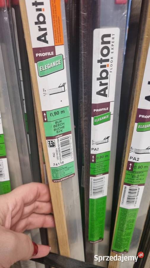 listwy zakończeniowe progowe schodowe Listwy i profile Szczecin