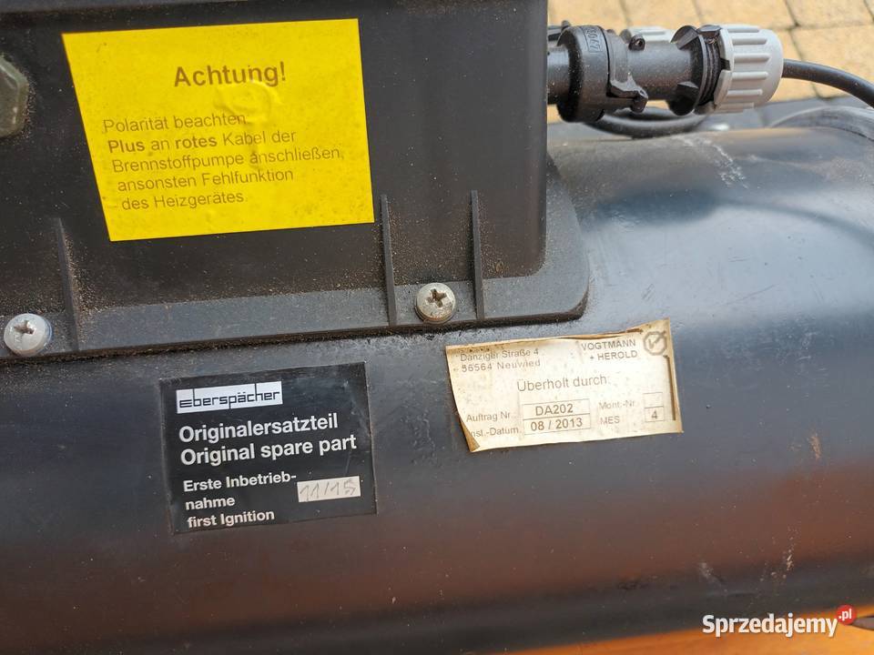Ogrzewanie postojowe eberspacher VS7 110w 24V