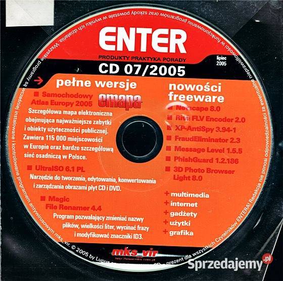 ZESTAW Gier i Programów PC na płytach CDx8 5 śląskie