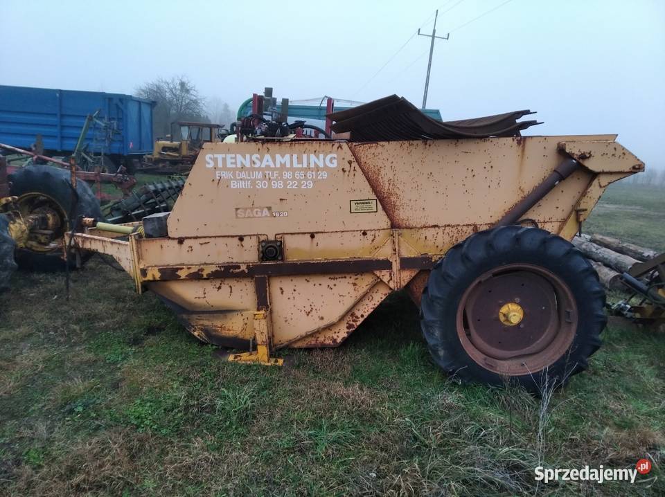 Maszyna do zbierania kamieni zbieracz kombajn Sokółka