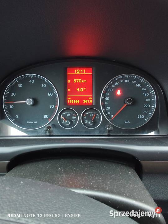 Vw Touran cross nieuszkodzony Bieniów