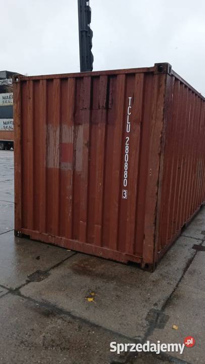 Kontener Morski 20 DV 6 metrowy używany POLKONT Produkcja Sulejówek sprzedam