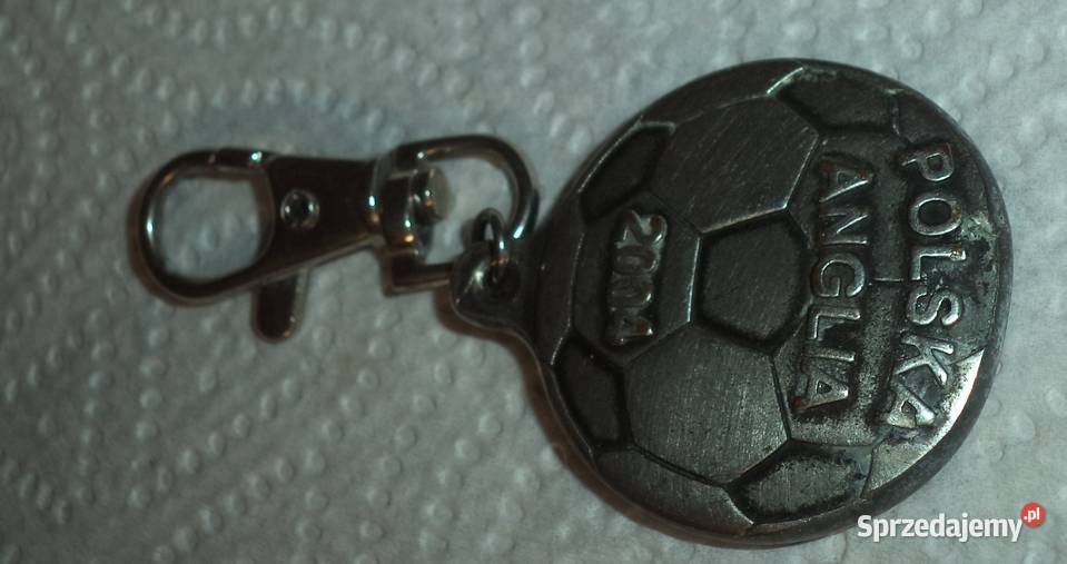 Jagiellonia Białystok Polska Anglia 2004 brelok Piekary Śląskie