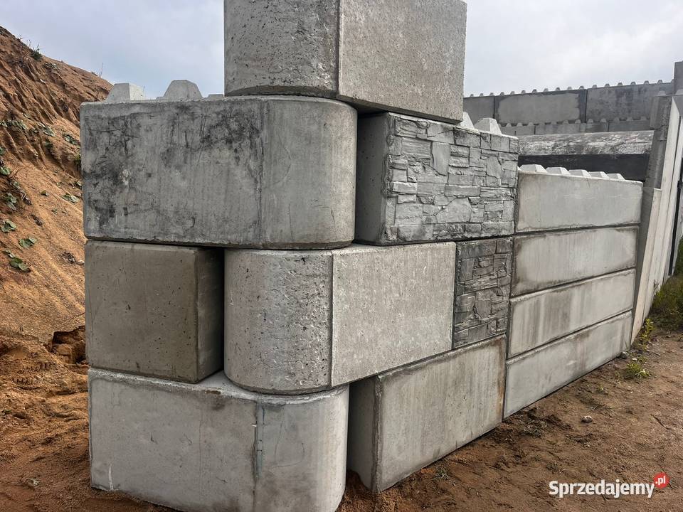 Bloczki lego bloczki betonowe 240x40x40 Ełk sprzedam