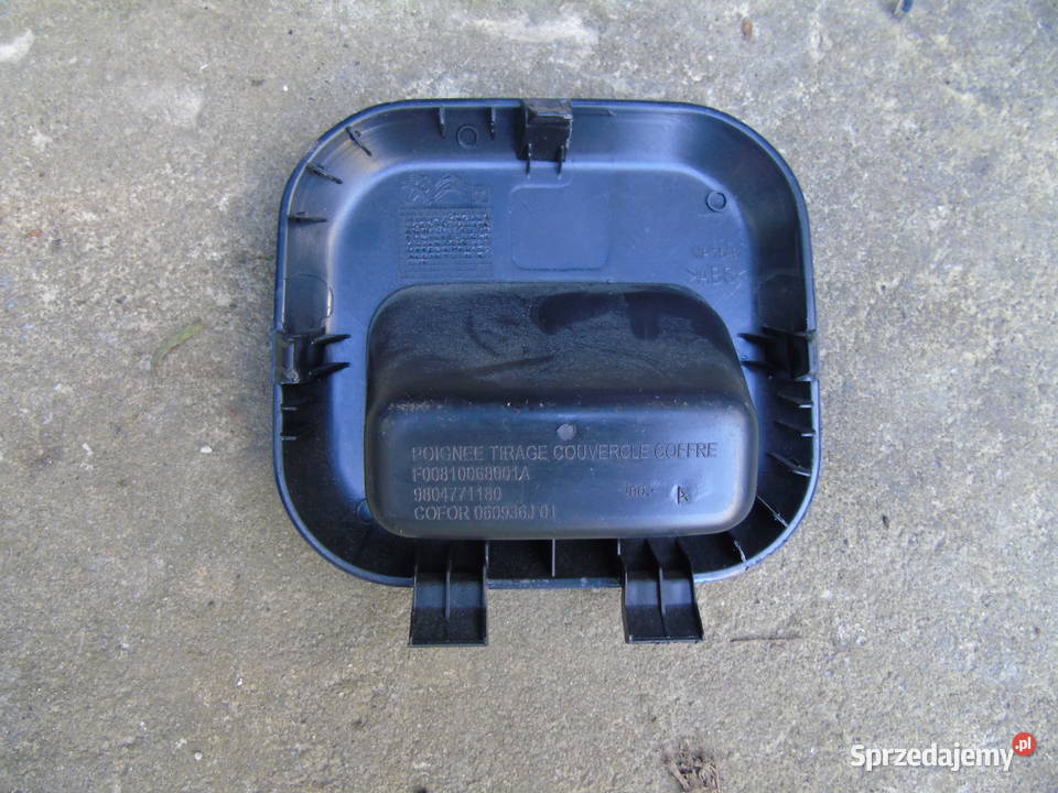 Citroen Peugeot Uchwyt Raczka Bagażnika