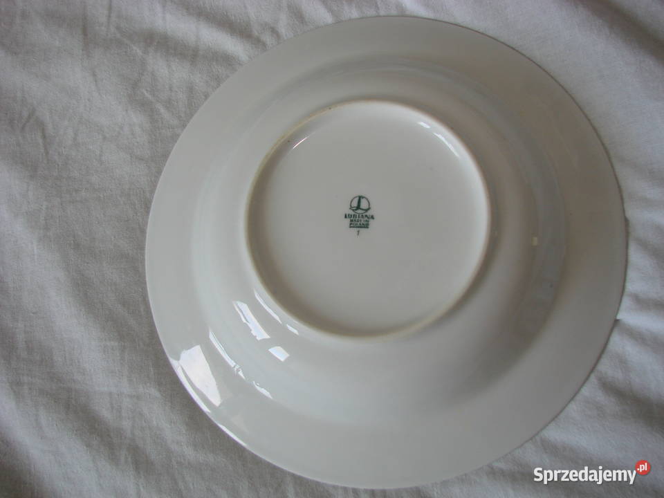 Truskawki talerz obiadowy Lubiana Pruszcz Gdański