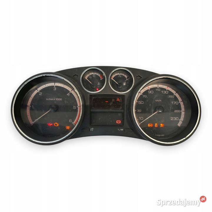 LICZNIK ZEGARY 9666642180 Peugeot 308 I 16 HDI osobowe Chełm