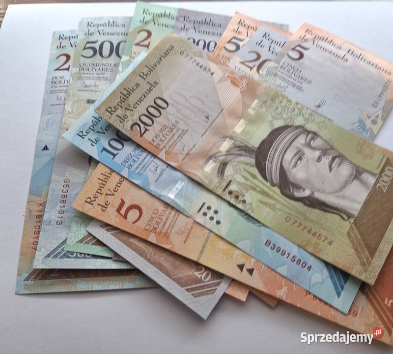 VENEZUELA10 SZTUK BANKNOTÓWKAŻDY INNY