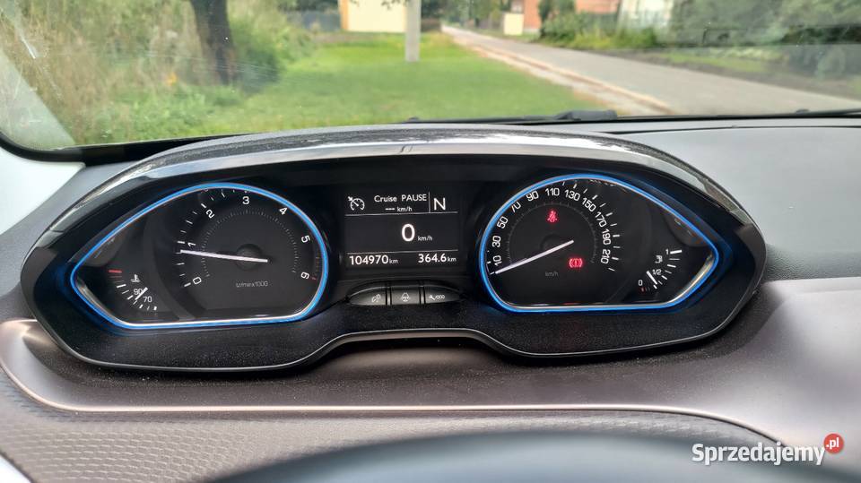 Peugeot 2008 16 eHDi 92 Automat Brązowy Metalik