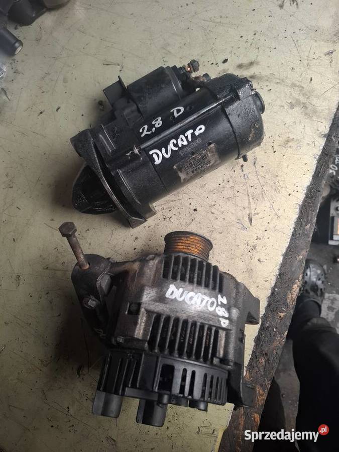 FIAT DUCATO 25D 25TD 28D rozrusznik alternator Kielce
