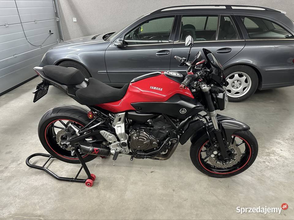 Yamaha MT07 Stan Idealny 14797km Białystok