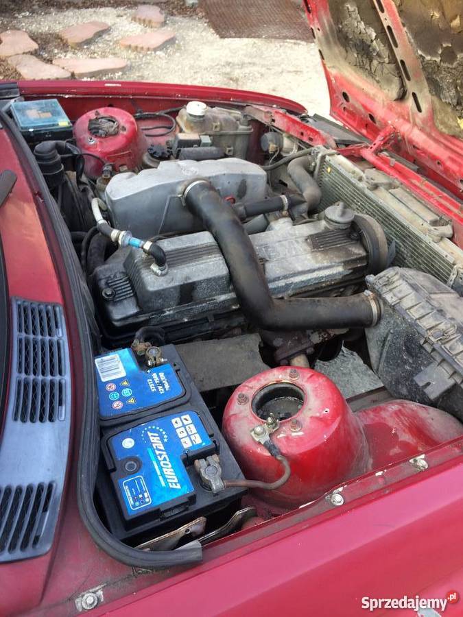 Bmw e30 coupe bordowy Barcin