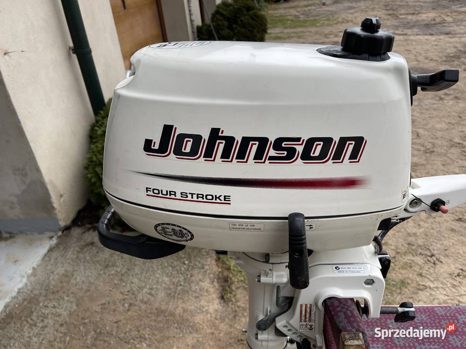 Silnik zaburtowy Johnson 5 4 sów 2006r podlaskie Grajewo sprzedam