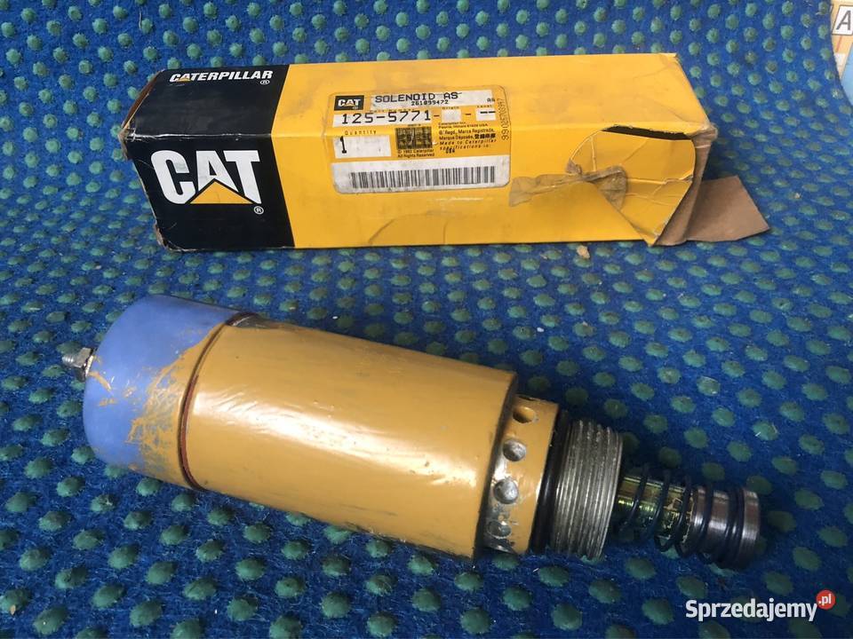Zespół zaworu elektromagnetycznego CAT 1255771 Piła sprzedam