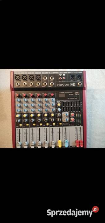 Mikser dj Novox m8 mikserym nagłośnienie Zduńska Wola sprzedam