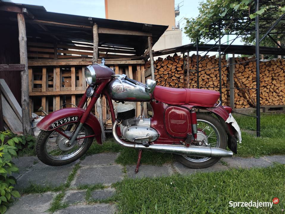 Jawa 356 z 1961 roku zarejestrowana Jawa Mielec