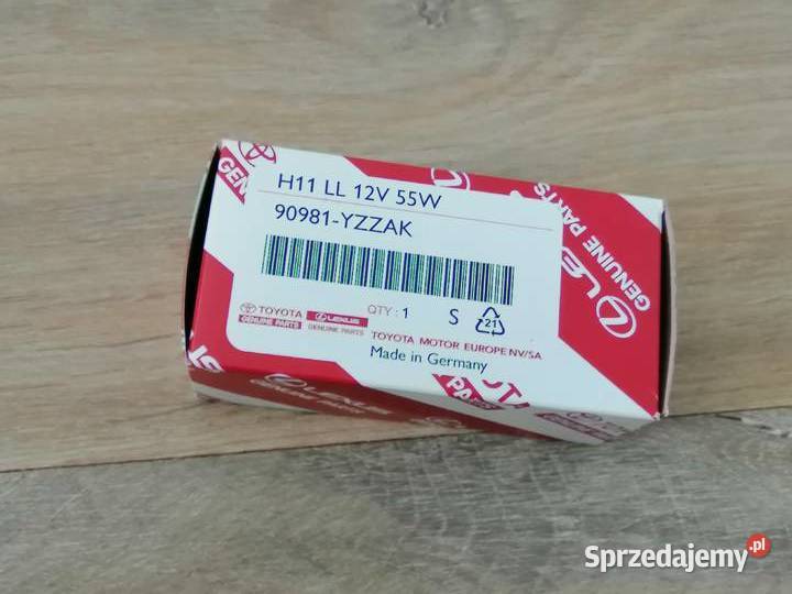 ŻARÓWKA H11 55W LL LONGLIFE 90981YZZAK TOYOTA OE sprzedam
