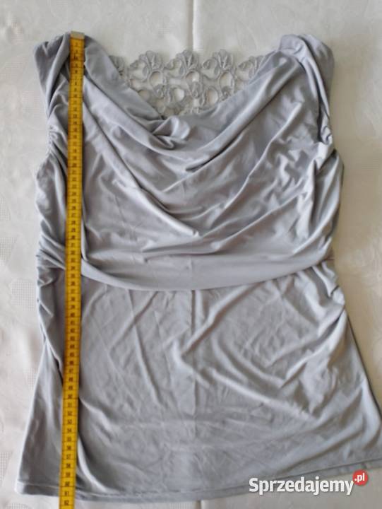 BLUZKA letnia top Bodyflirt z tyłu gipiura Oborniki