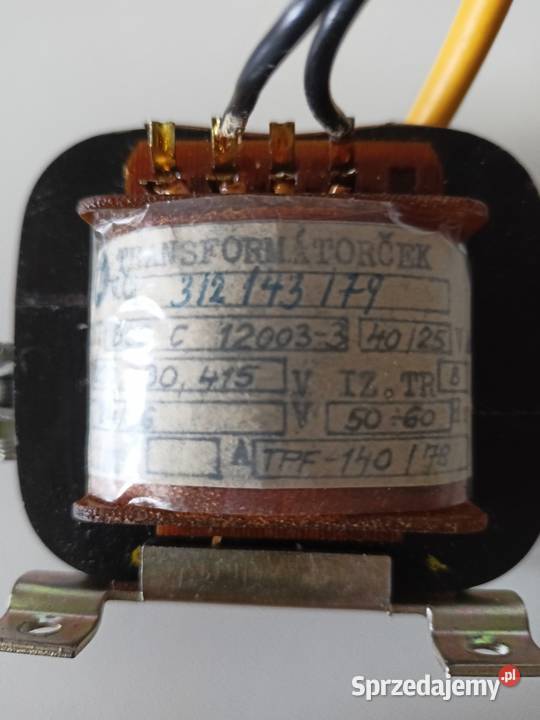 Transformator sieciowy 220380415V2436Vz PRL Łódź