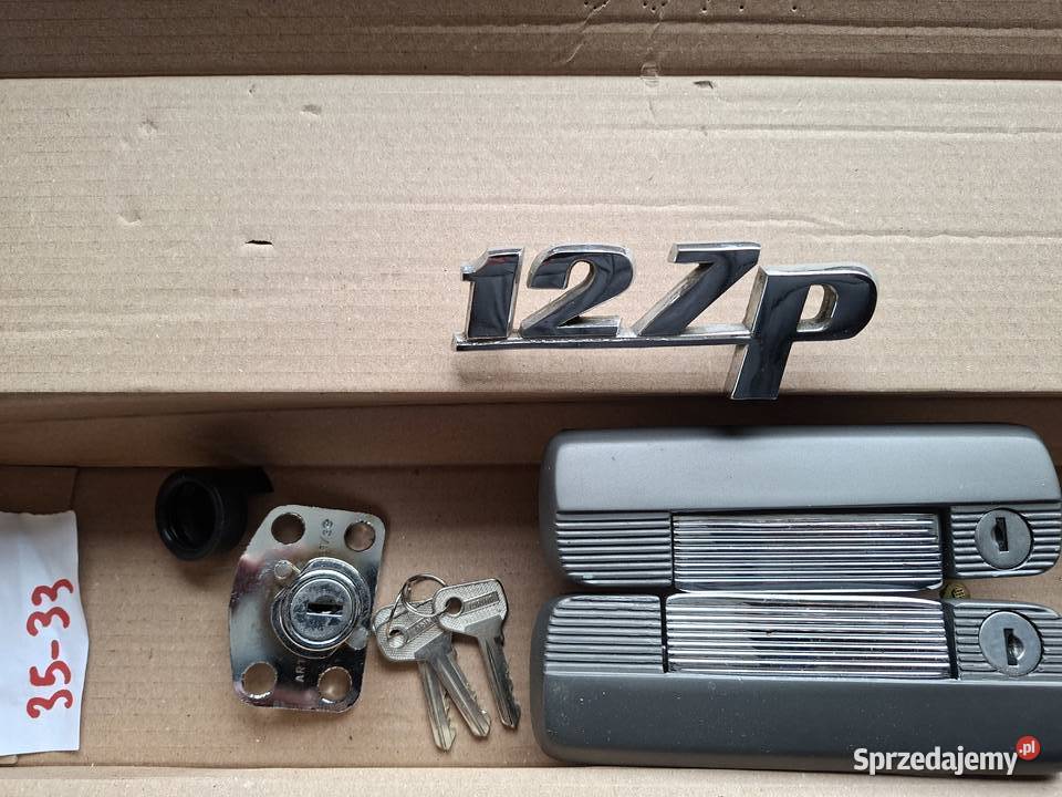 Fiat 127 mk 1 komplet klamek zamek bagażnika Skarżysko-Kamienna sprzedam