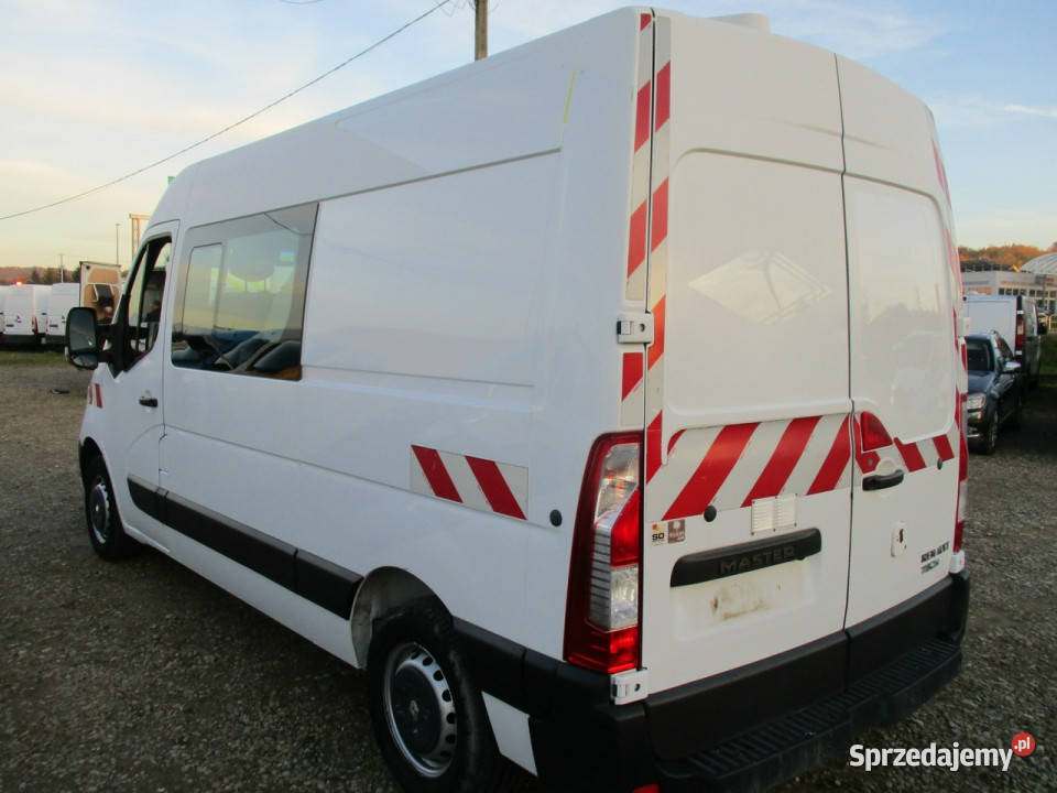 Renault Master 23 DCI 130 L2H2 brygadówka 7 osób bluetooth Dębica