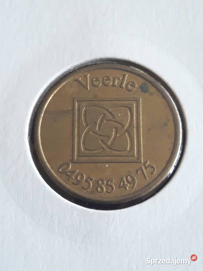 Żeton Veerle do identyfikacji Konin
