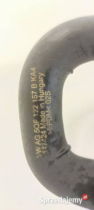 VW TIGUAN II RURA PRZEWÓD WODY 20 TDI 5QF122157B