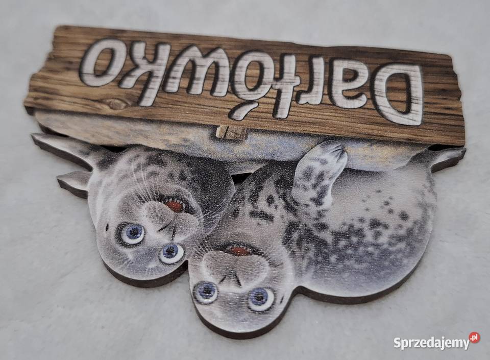 Magnes na lodówkę Darłówko Foki 9x7 Kolekcje Czeladź sprzedam