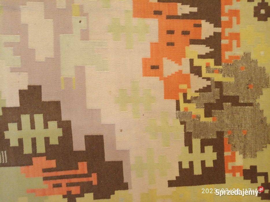 Welniany kilim Art Dco z lat 30ych XX w220x120 mazowieckie Warszawa sprzedam