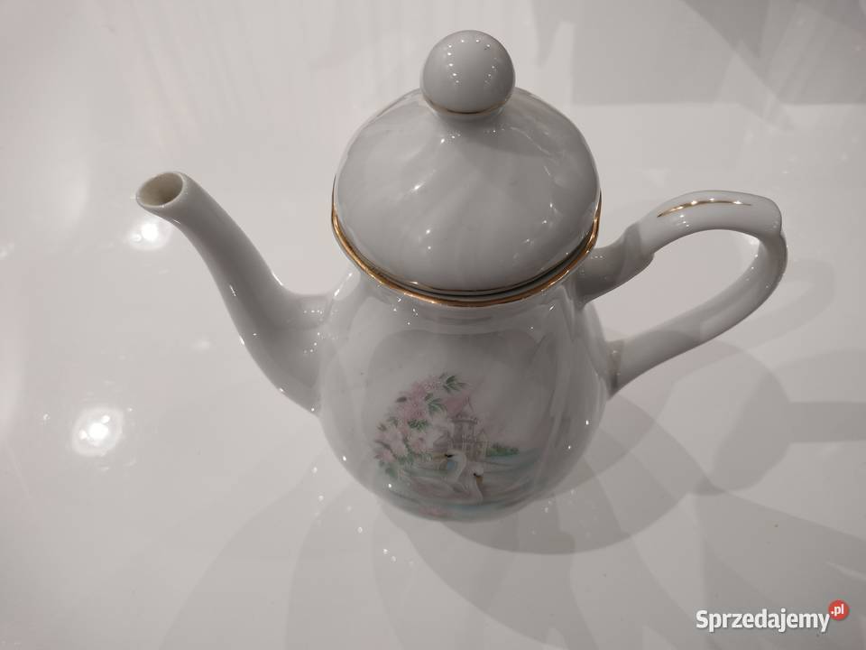 Sprzedam stary porcelanowy dzbanek Silesie PRL Łódź