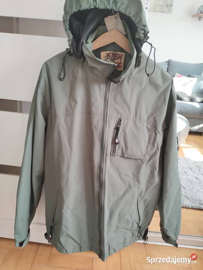 Kurtka zielona wędkarska myśliwska na grzyby Grzybek Szczecin