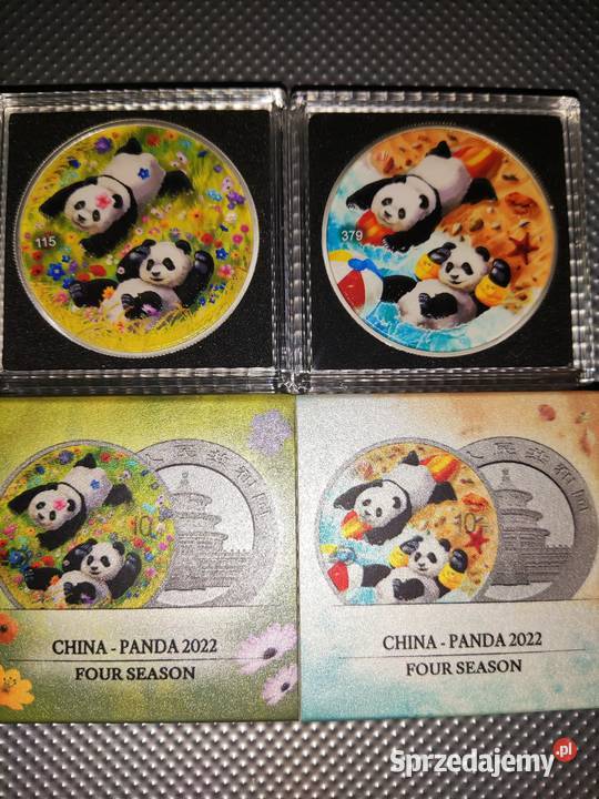 4 Pory Roku Panda 2022 Wiosna i Lato Chiny Kielce