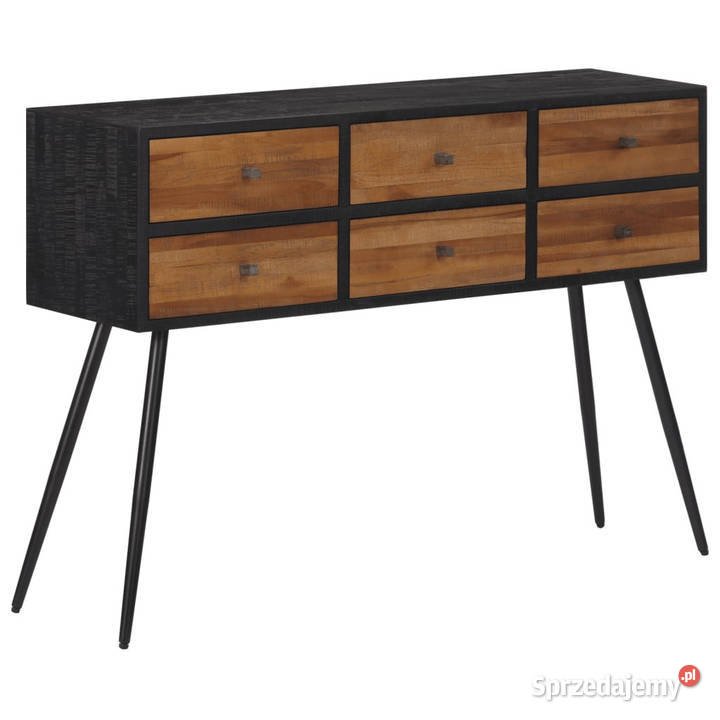 Stolik konsolowy z szufladami 116x30x76 sprzedam