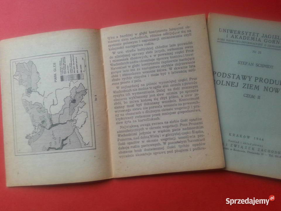 411 Podstawy Produkcji Rolnej Ziem Nowych Antykwariat Szczecin