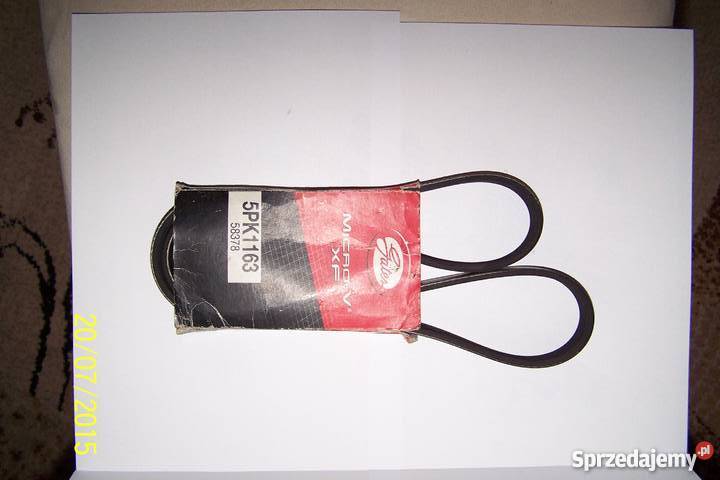 Nowy pasek klinowy Gates 5PK1163 do Citroena XM osobowe Reda