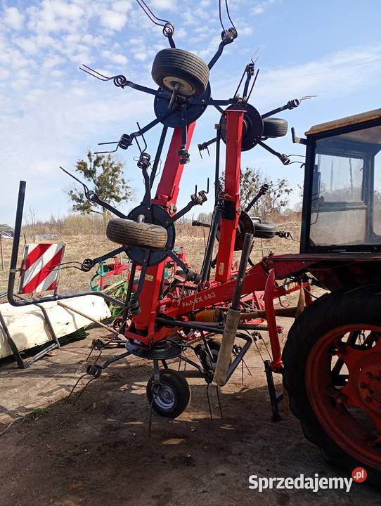 Przetrząsacz do siana niemeyer Krone kw 557 warmińsko-mazurskie sprzedam