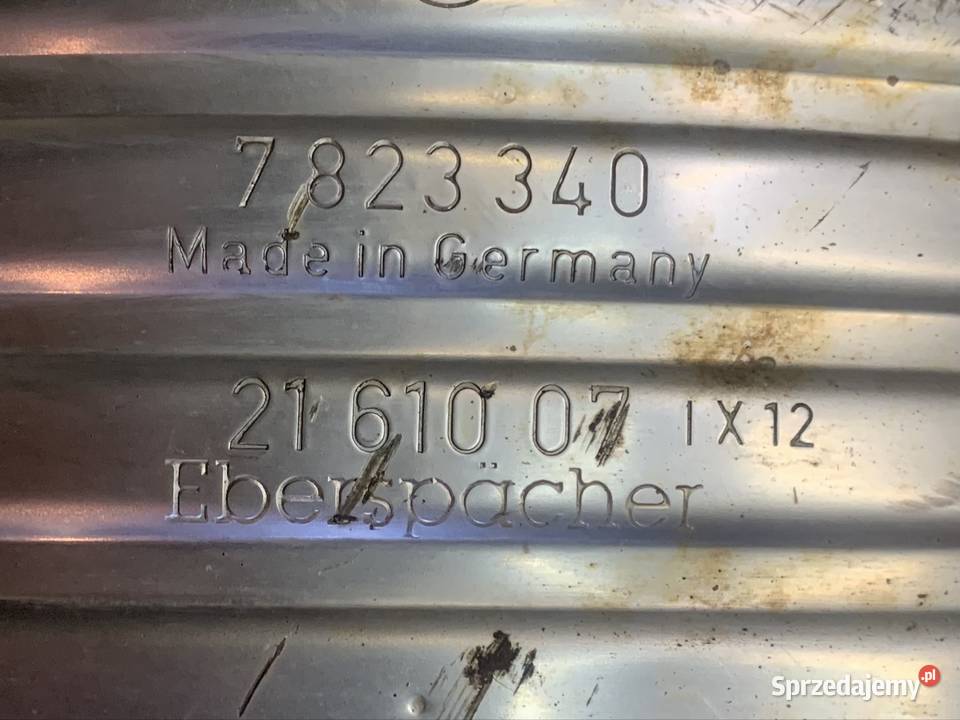 7823340 tłumik końcowy bmw x1 e84 lift osobowe