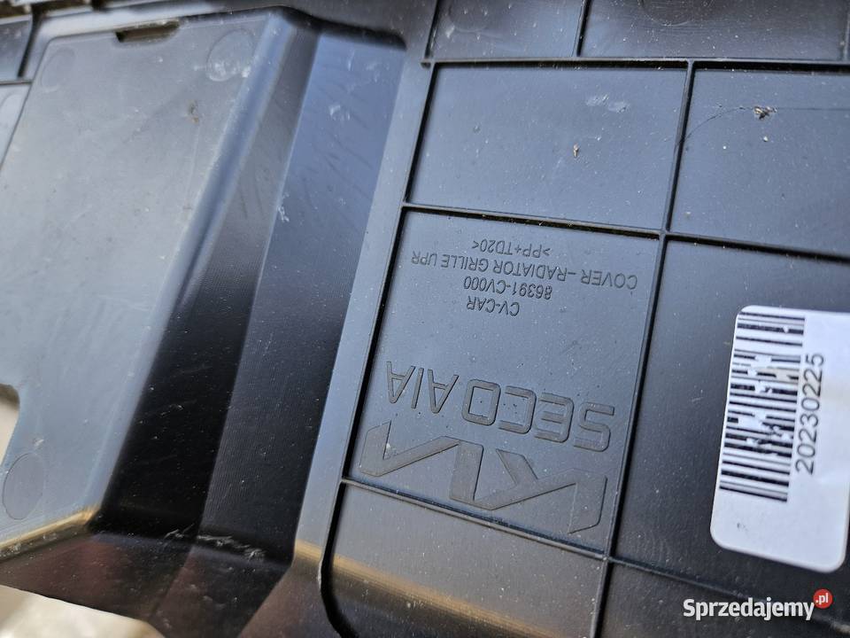 KIA EV6 NAKŁADKA GÓRNA PASA PRZÓD 86391CV000 wielkopolskie Międzychód sprzedam