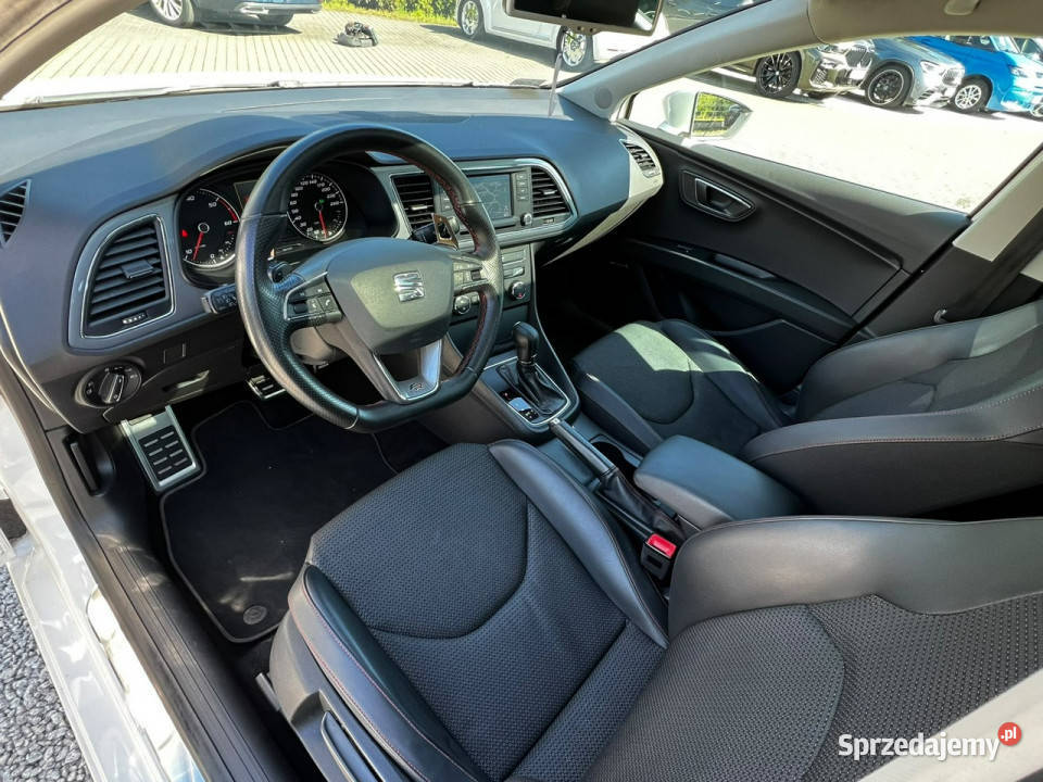 Seat Leon FR Panorama 20TDI DSG FullLED III 2012 Rok produkcji 2014 Baranowo