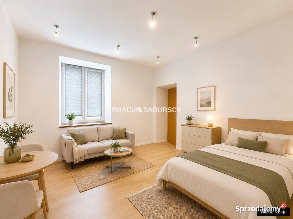 Mieszkanie 40m2 2 pokoje Kraków Stefana Batorego 15375zł/m2 małopolskie