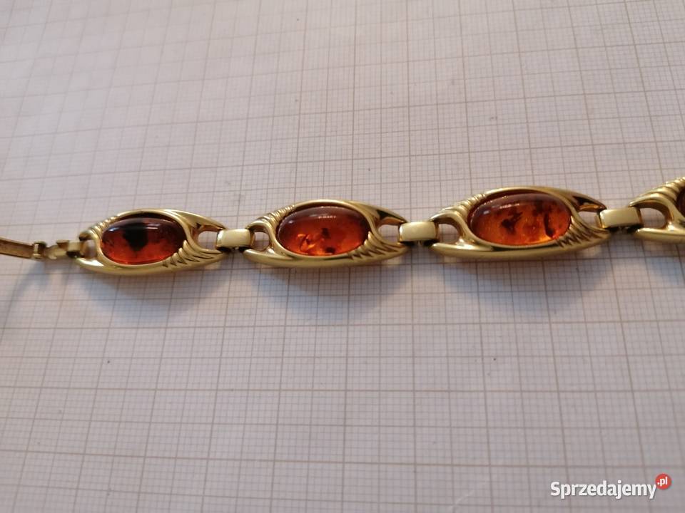 Bransoletka Bursztyn Vintage Americ Białystok