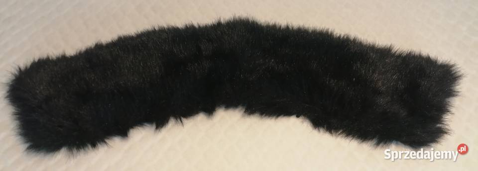 Przypinka do kurtki płaszcza futerko 12x66 Pozostałe Czeladź