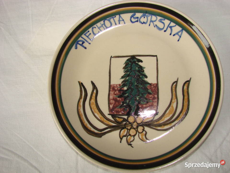 Piechota Górska pamiątkowy talerz Pruszcz Gdański