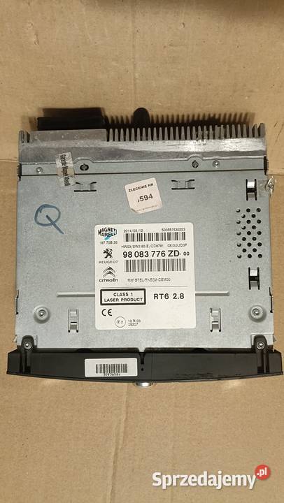 RADIO NAWIGACJA RT6 28 radio 98083776 Poznań