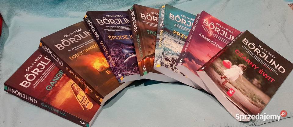 Szwedzkie kryminały C i R Borjling seria Warszawa sprzedam