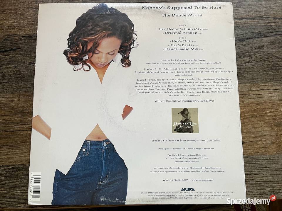 Deborah Cox Nobodys Supposed To Be Here The