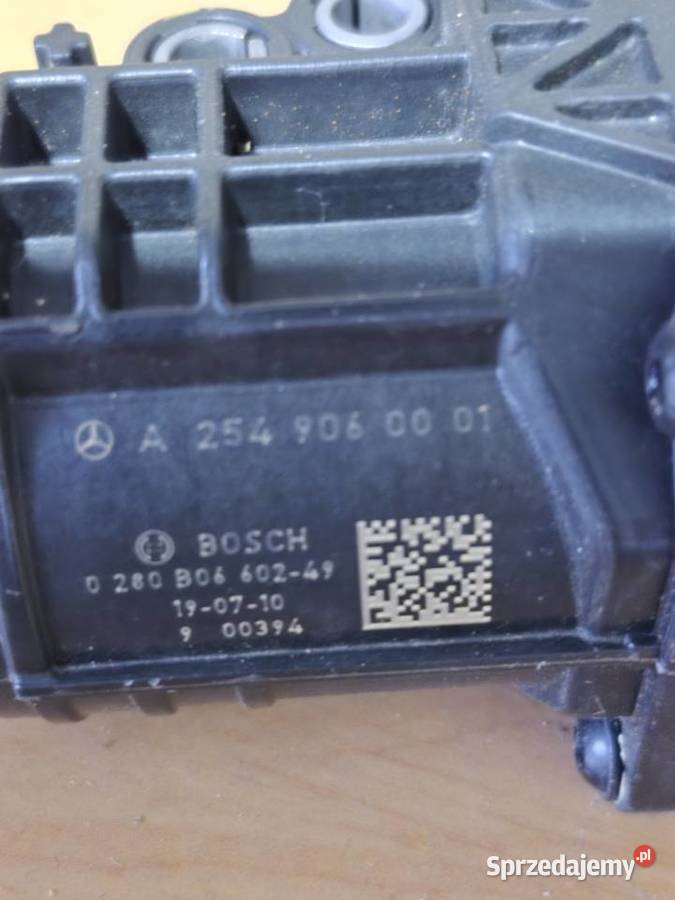 Nastawnik turbiny Mercedes A2549060001 Obłotne
