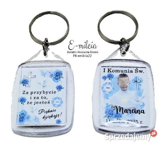 Breloczki ze zdjęciem dziecka jako podziękowania lubuskie Zielona Góra