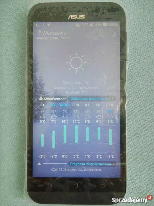 Telefon 4GB RAM ASUS z fizycznym przyciskiem Wi-Fi mazowieckie Warszawa